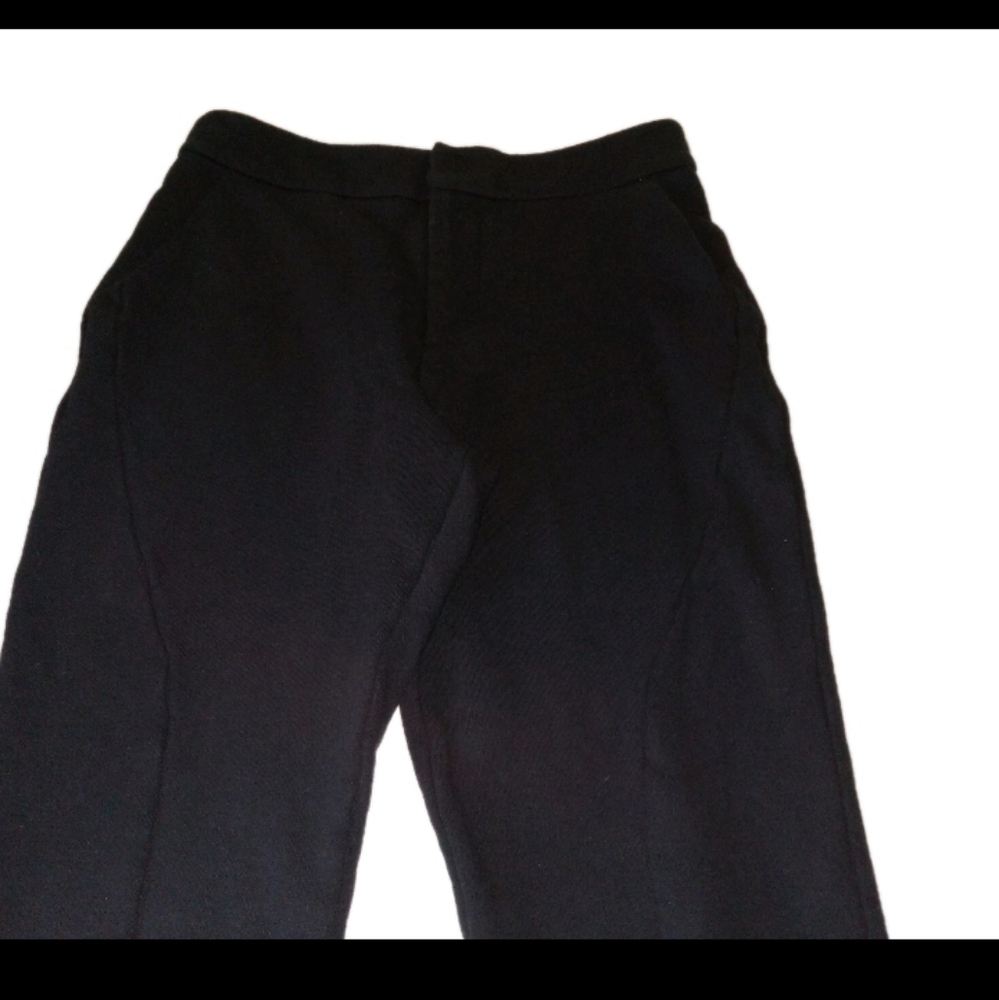 Alice & UO Urban Outfitters Black Crop Hi Waisted Pants Medium - Picture 6 of 12